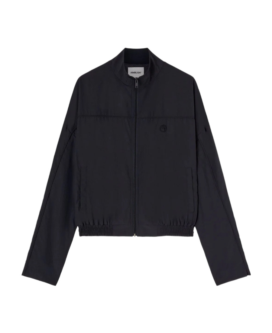 Ambush Logo-embroidered Track Jacket In Black
