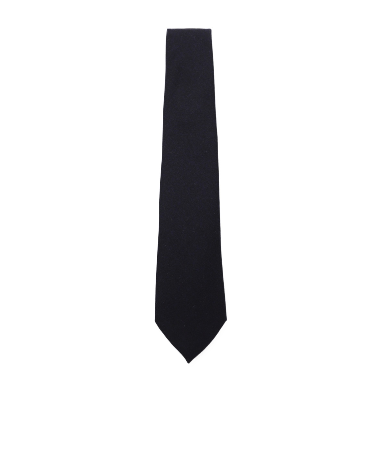 Canali Wool Tie In Blue