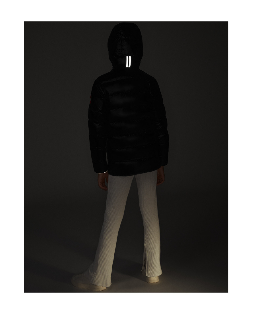 Canada Goose Crofton Padded Down Jacket In Black