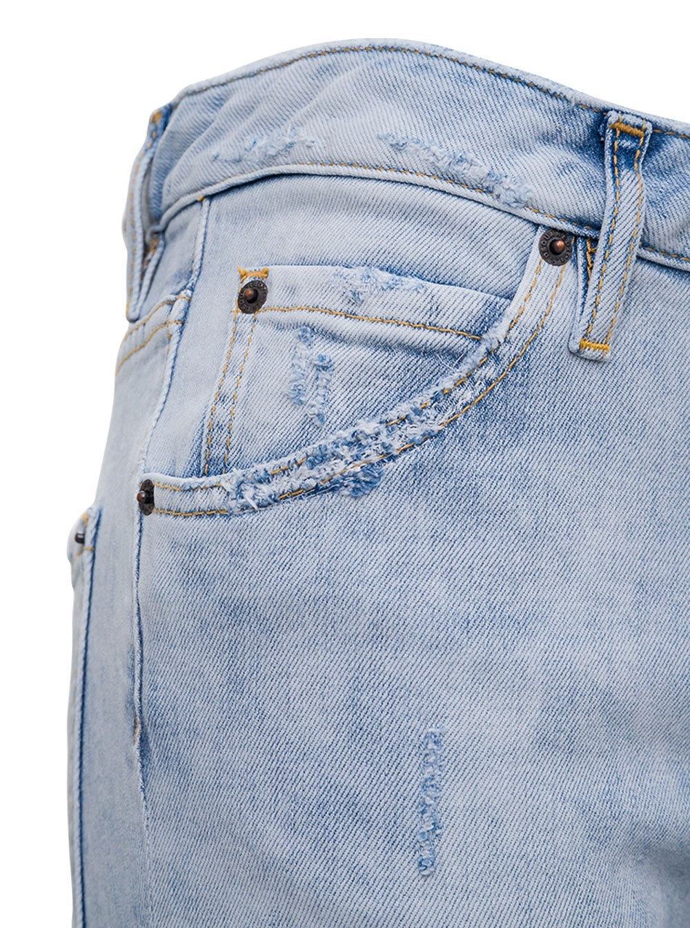 Dsquared2 Cropped Distressed Skinny Jeans In Gray