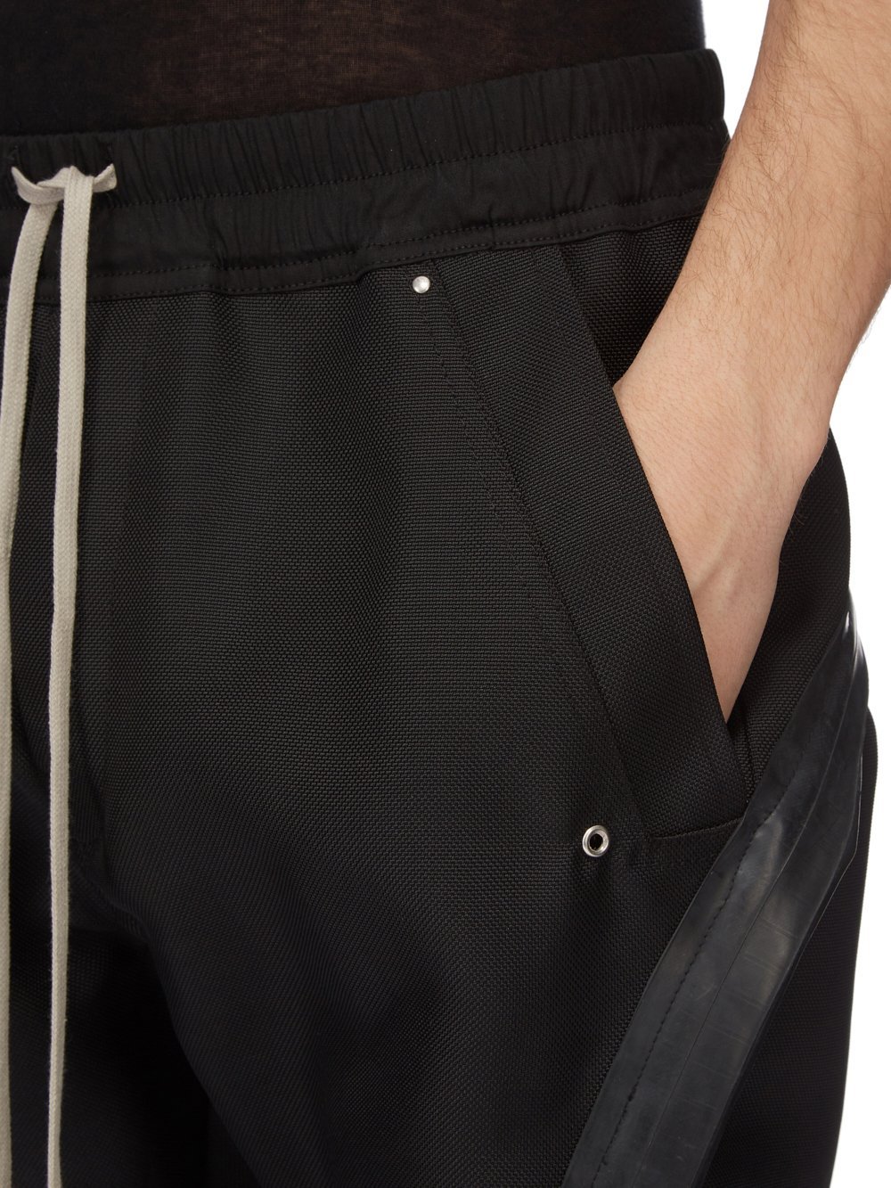 Rick Owens Drawstring Casual Pants In Black