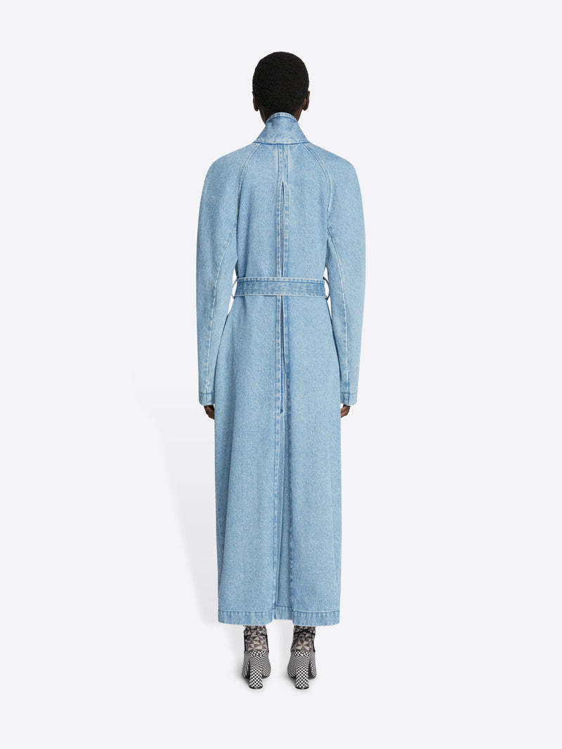 DRIES VAN NOTEN DRIES VAN NOTEN DENIM TRENCH COAT