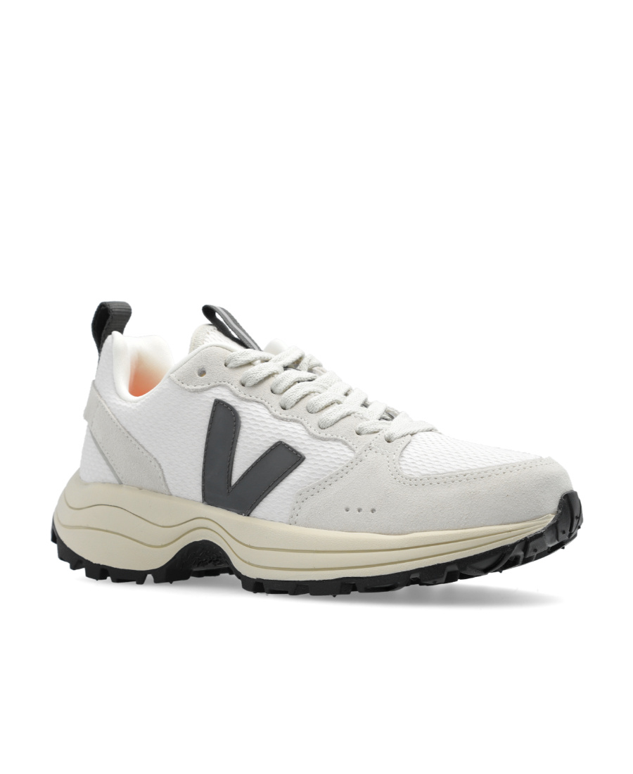 VEJA VENTURI ALVEOMESH LEATHER LOW-TOP SNEAKERS