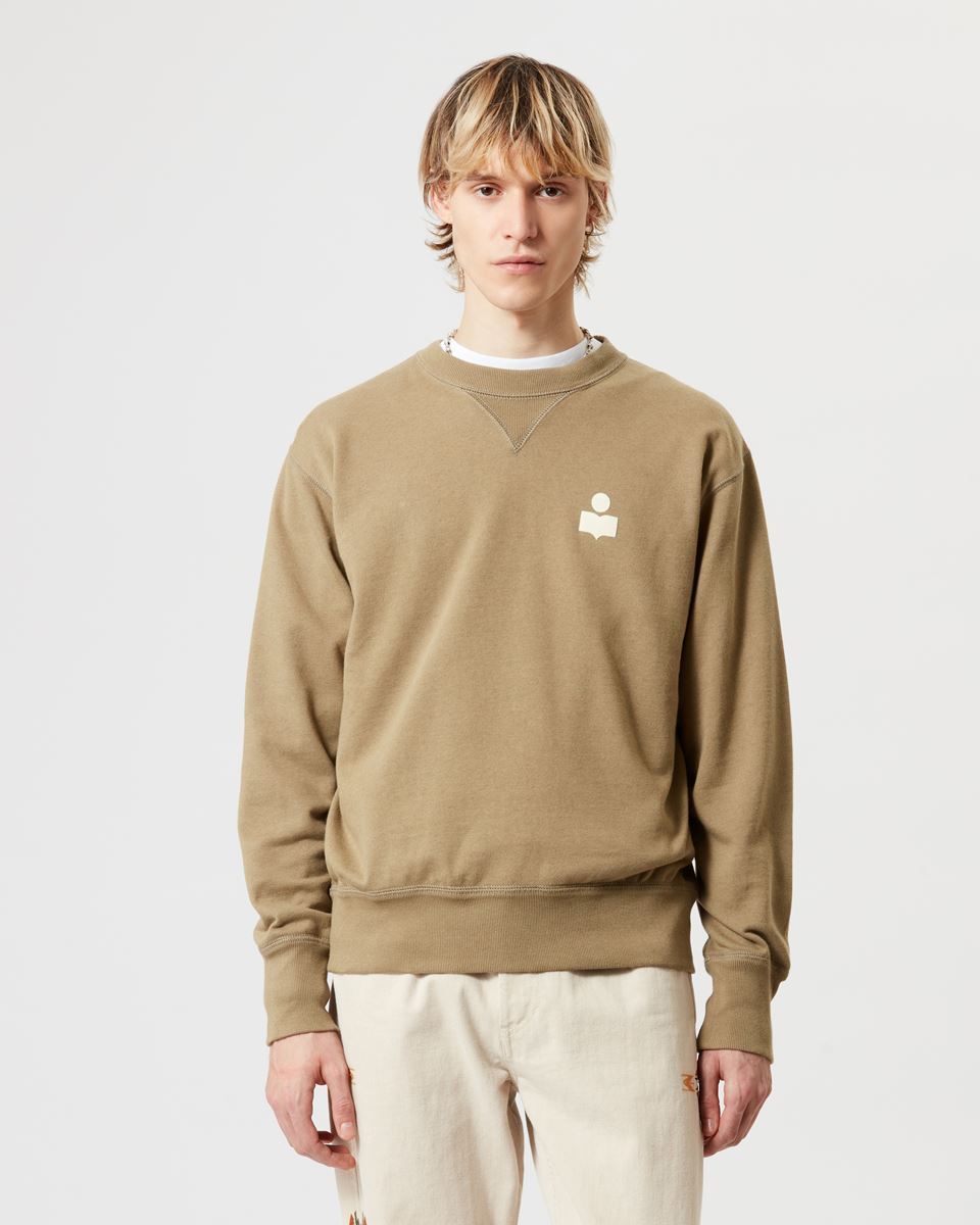 Isabel Marant Long-sleeved Sweater In Green