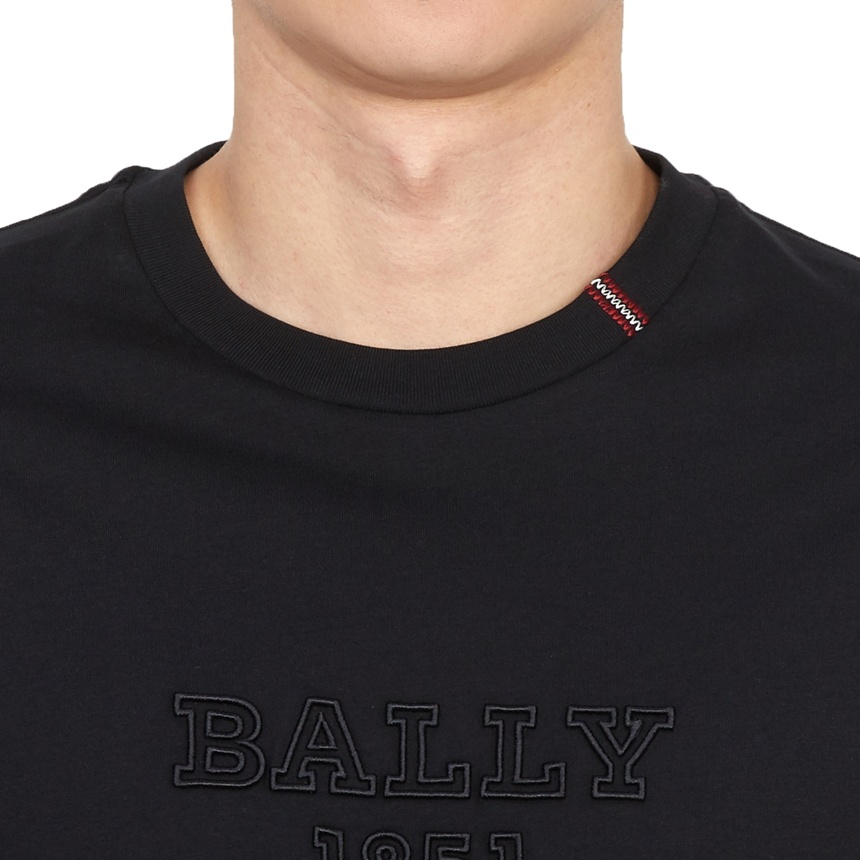 Bally Short-sleeved T-shirt In Black