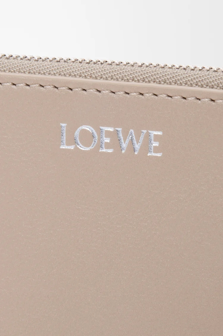 Loewe Knot Coin Cardholder In Shiny Nappa Calfskin In Brown
