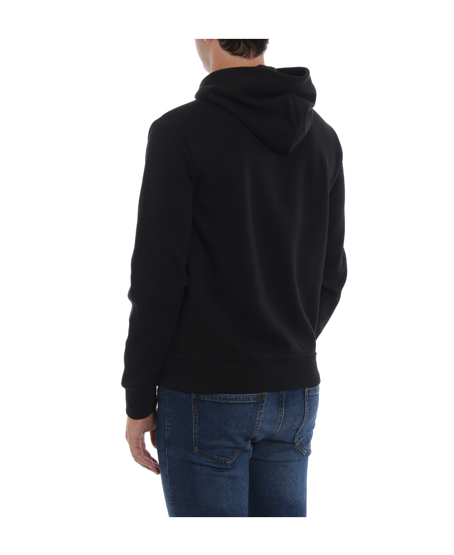 Polo Ralph Lauren Cotton Blend Sweatshirt With Embroidered Logo On The Front In Black