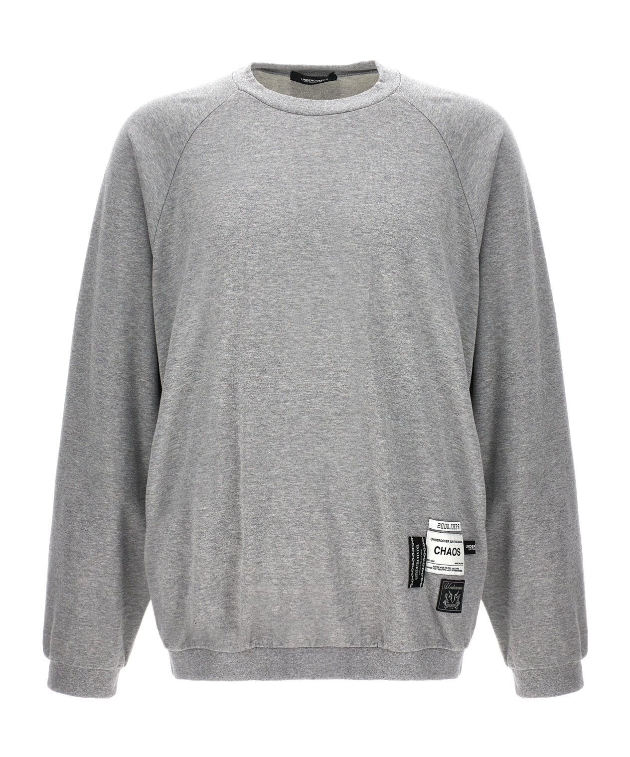 Undercover 'harmony And Disorder' Crewneck Sweater In Gray
