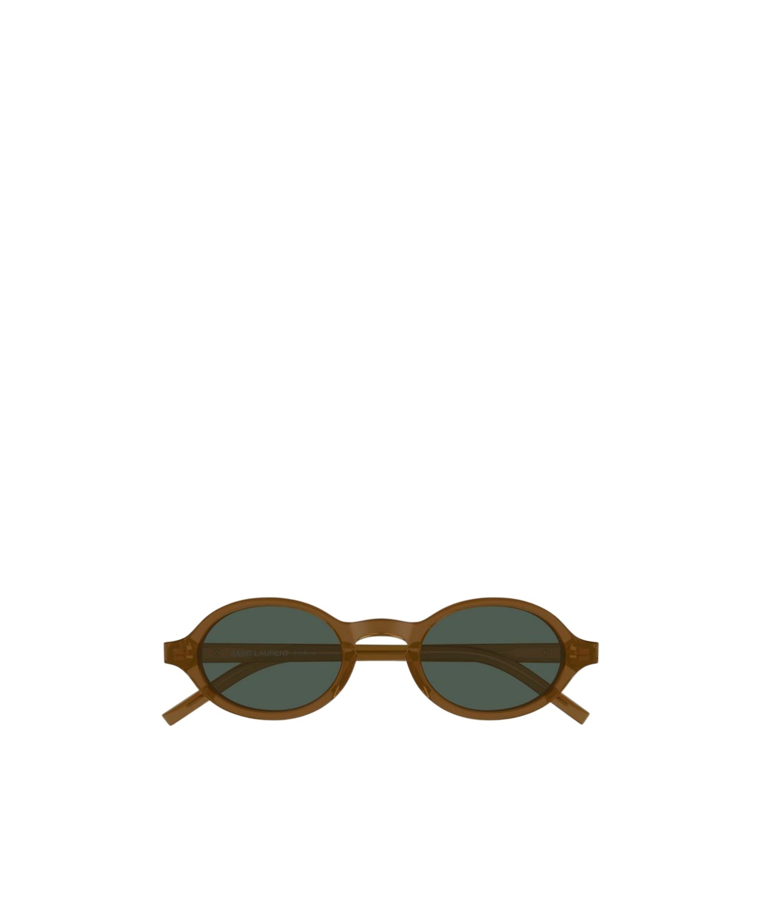 oval-frame sunglasses