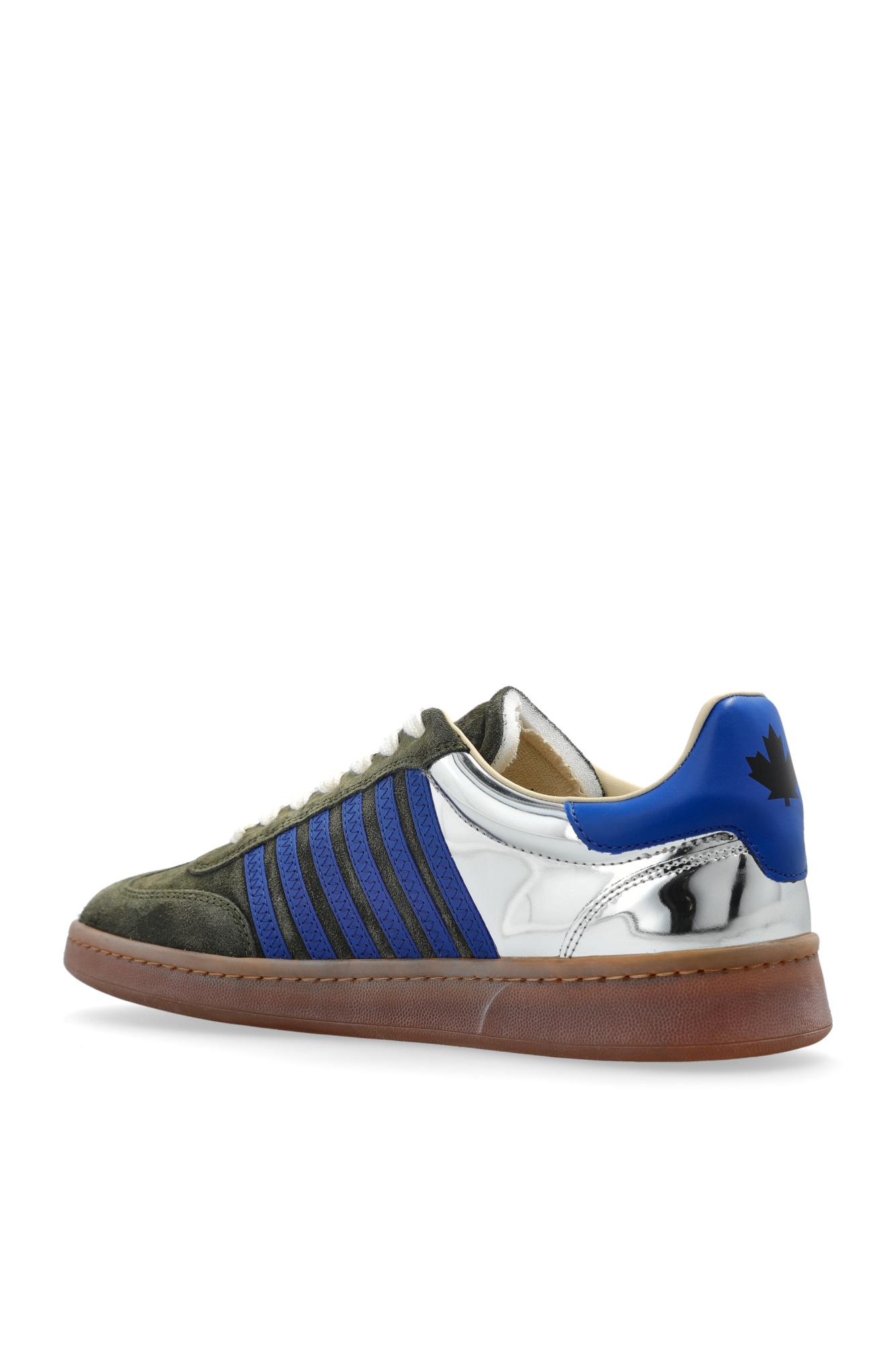 Dsquared2 Lace-up Low-top Sneakers In Green