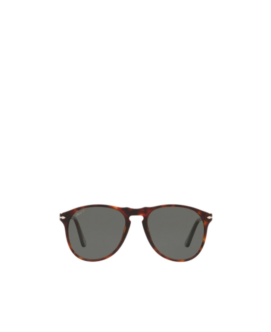 Persol Tortoiseshell Round-frame Sunglasses In Gray