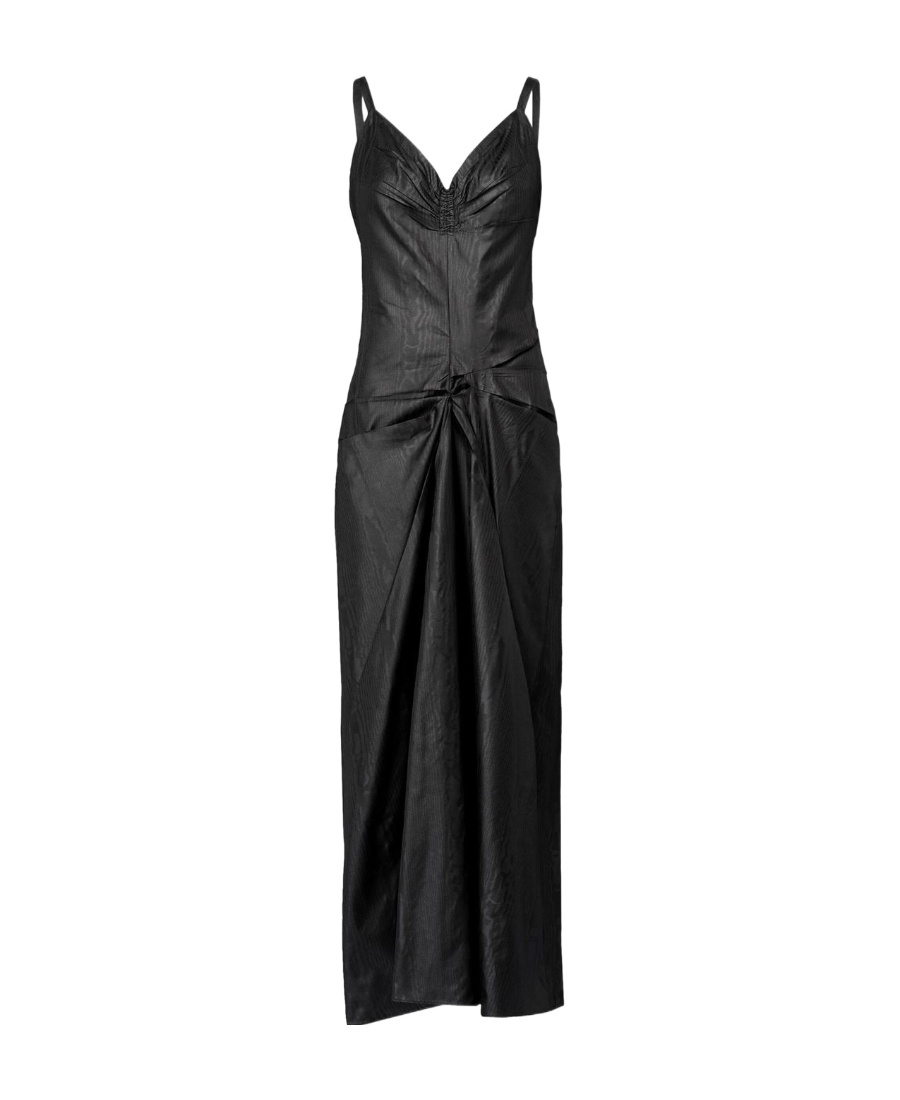 Maison Margiela Synthetic Fibers Dress In Black