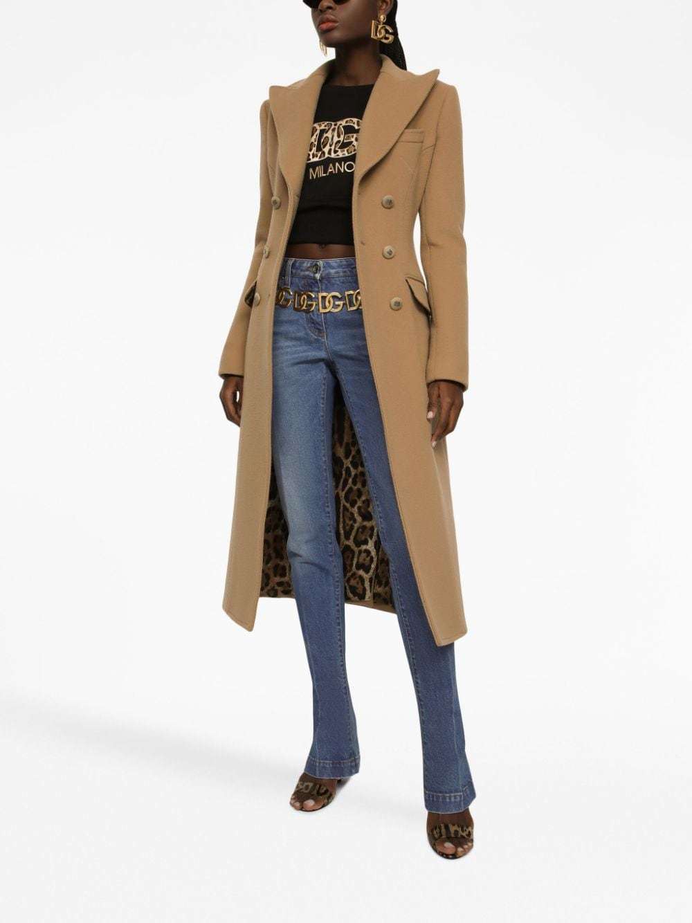 DOLCE & GABBANA DOLCE  GABBANA LONG DOUBLE-BREASTED COAT