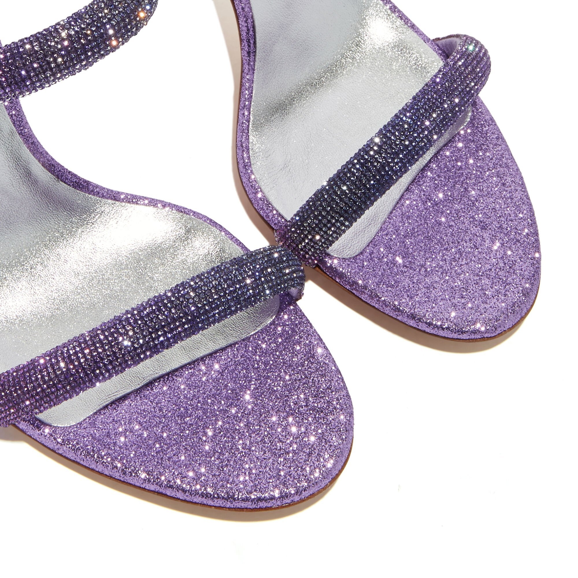Casadei Logo Sandals In Purple