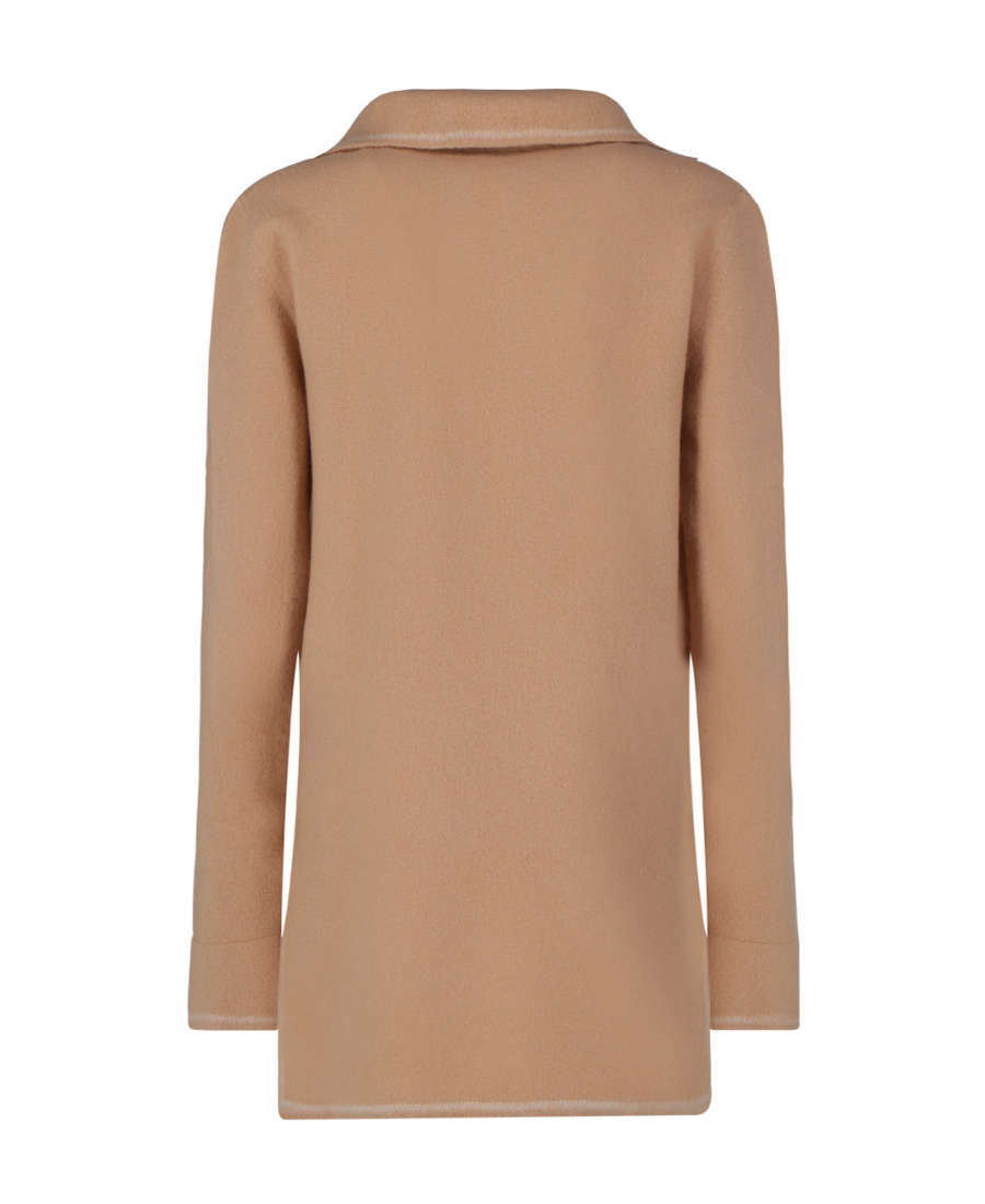 Jil Sander V-neck Wool Jumper In Nude