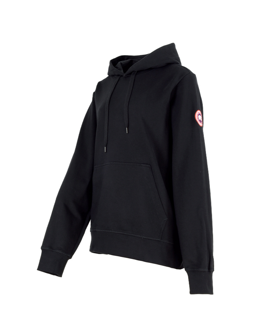Canada Goose Hooded Sweatshirt Patch In Black