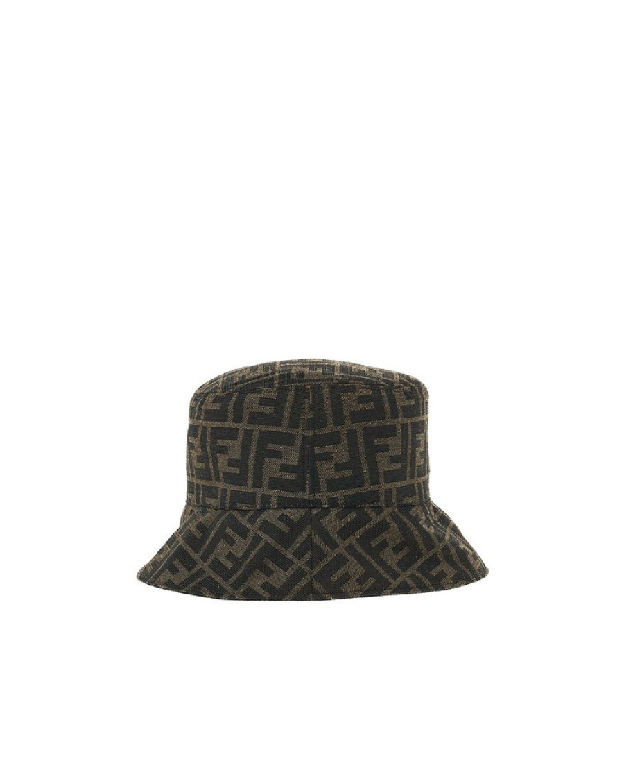 Fendi Logo Hat In Black