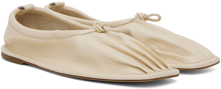 Hereu Off-white Puntera Ballerina Flats