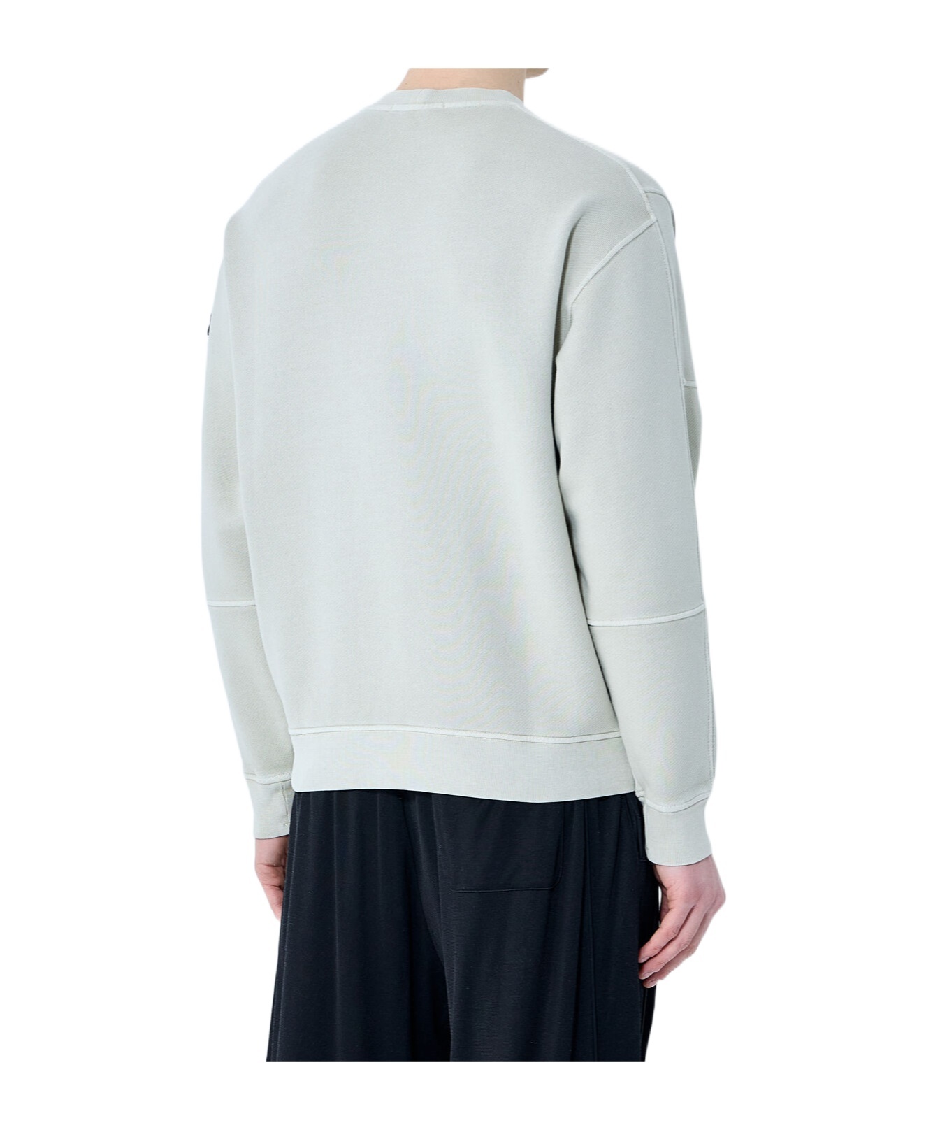 Stone Island Compass-badge Sweatshirt In White