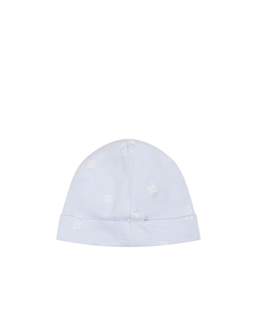Givenchy 4g Ribbed-knit Pull-on Hats (pack Of Two) In White