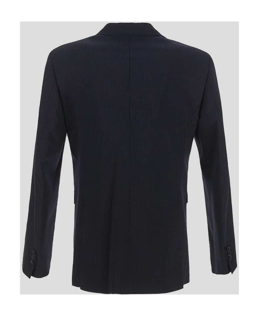 Dsquared2 Pinstripe-pattern Three-piece Suit In Black