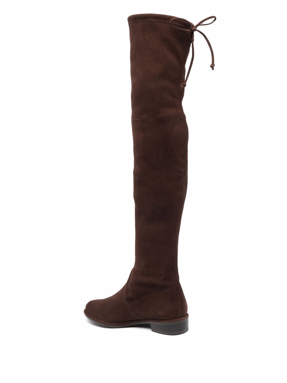 Stuart Weitzman Lowland Thigh-high Boots In Black