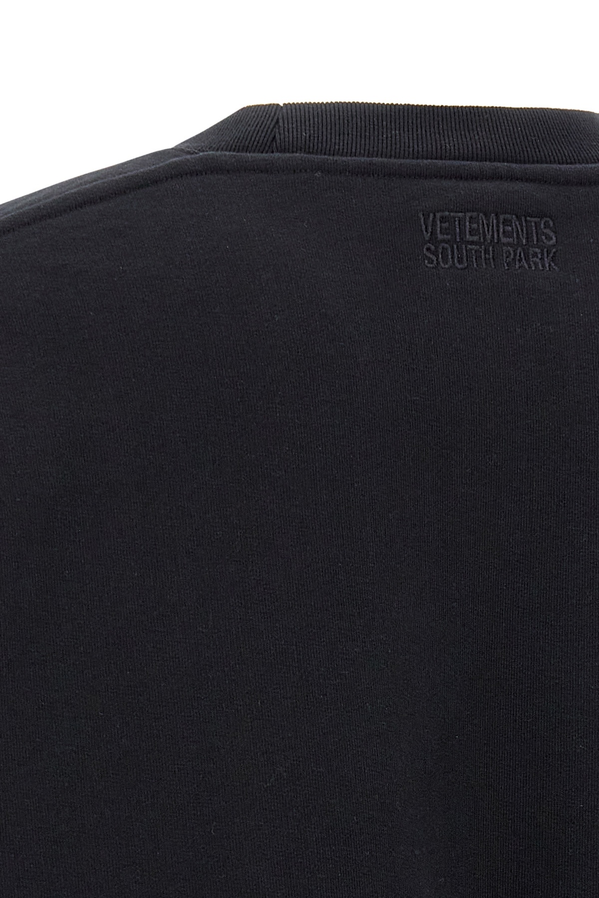 Vetements Black Runway 'south Park' Oversized Sweatshirt In Black