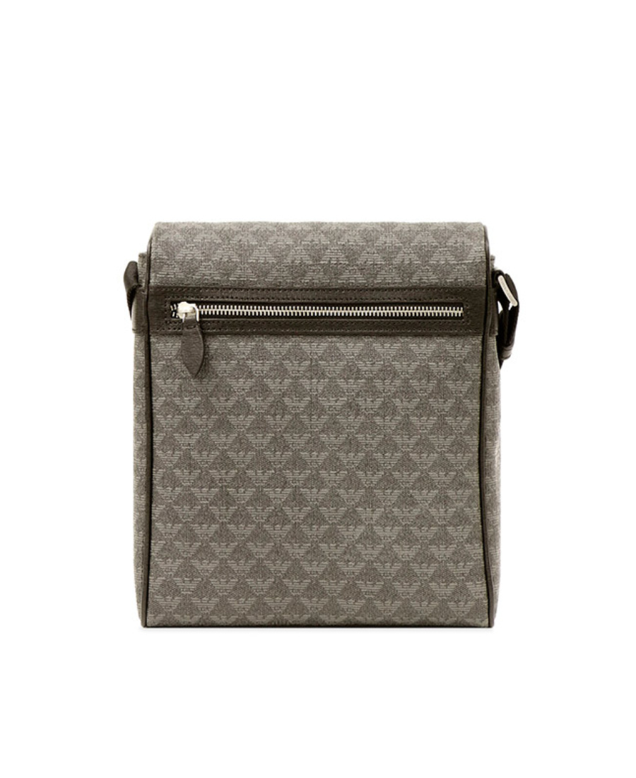 EMPORIO ARMANI LOGO PRINTED SHOULDER BAG