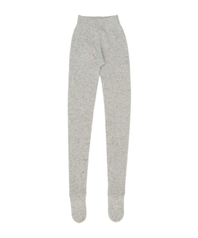 The Row Mumu Stretch Knit Leggings In Gray