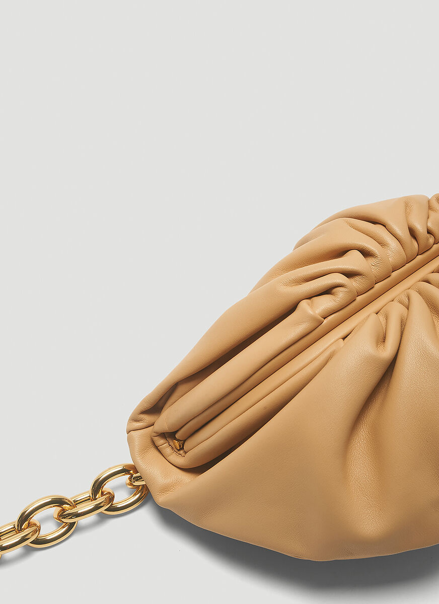 Bottega Veneta The Pouch Belt Bag In Nude