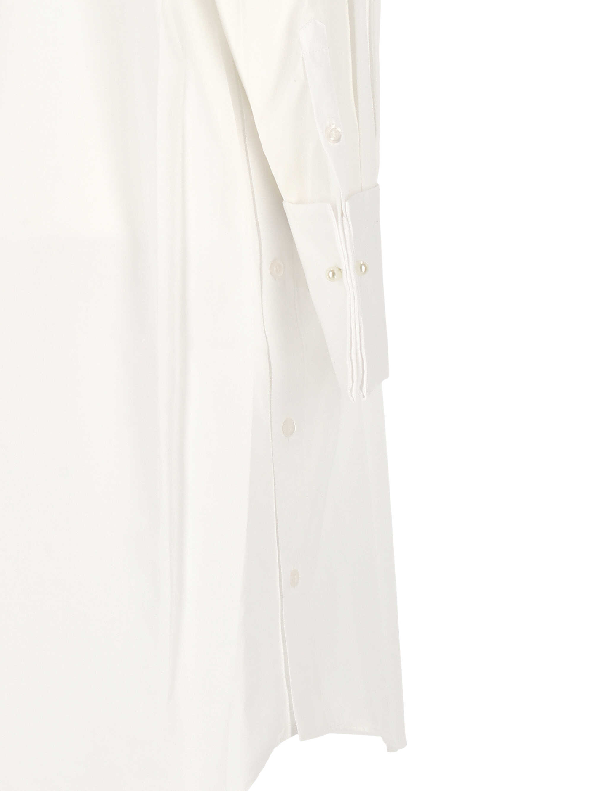 Simone Rocha Crystal-embellished Long Shirt