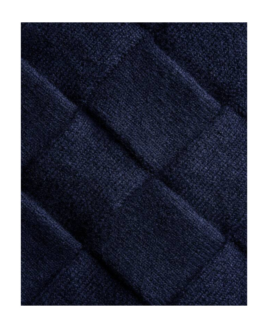 Bottega Veneta Intreccio Crew-neck Jumper In Black