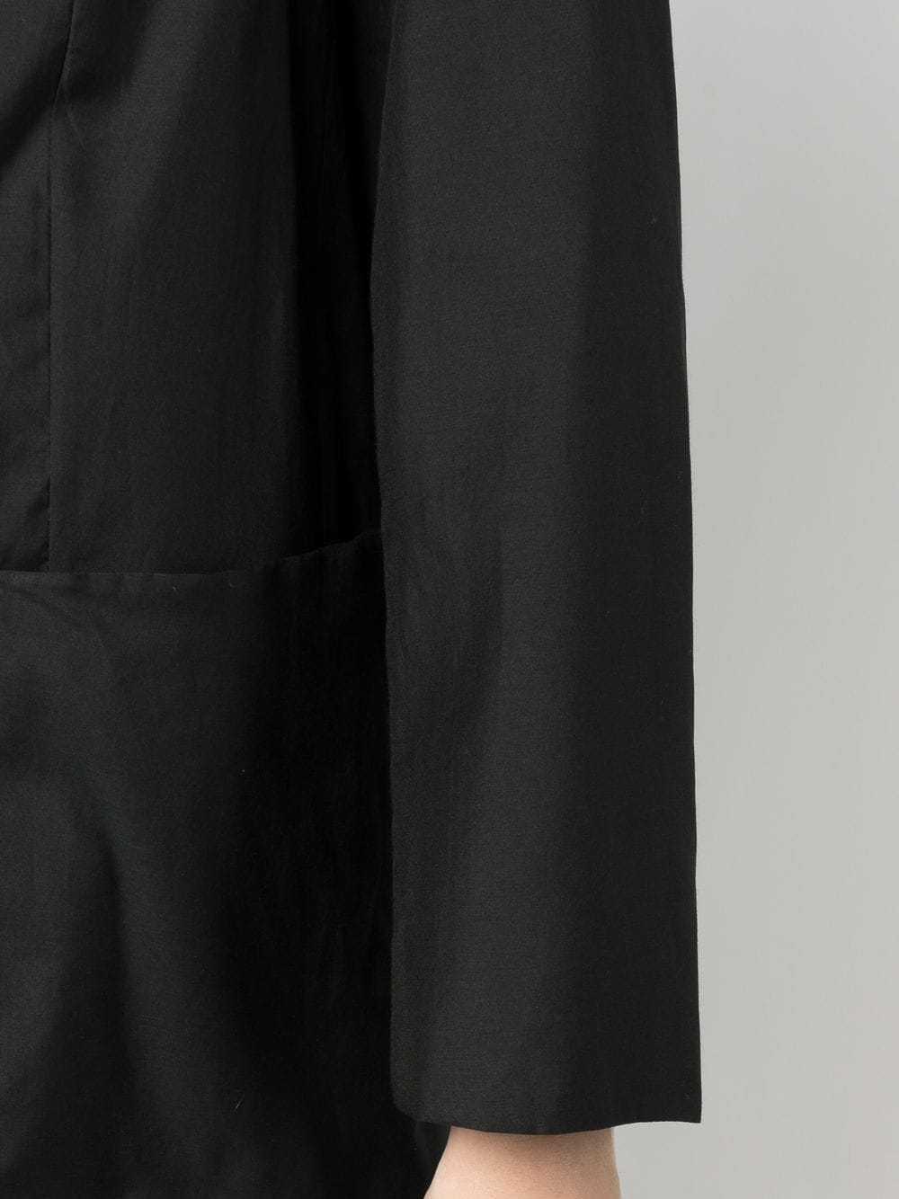 Erika Cavallini Oversized Single-breasted Blazer In Black