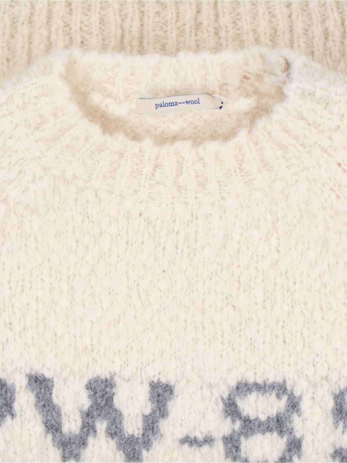 Paloma Wool Raglan Sleeve Knitted Sweater