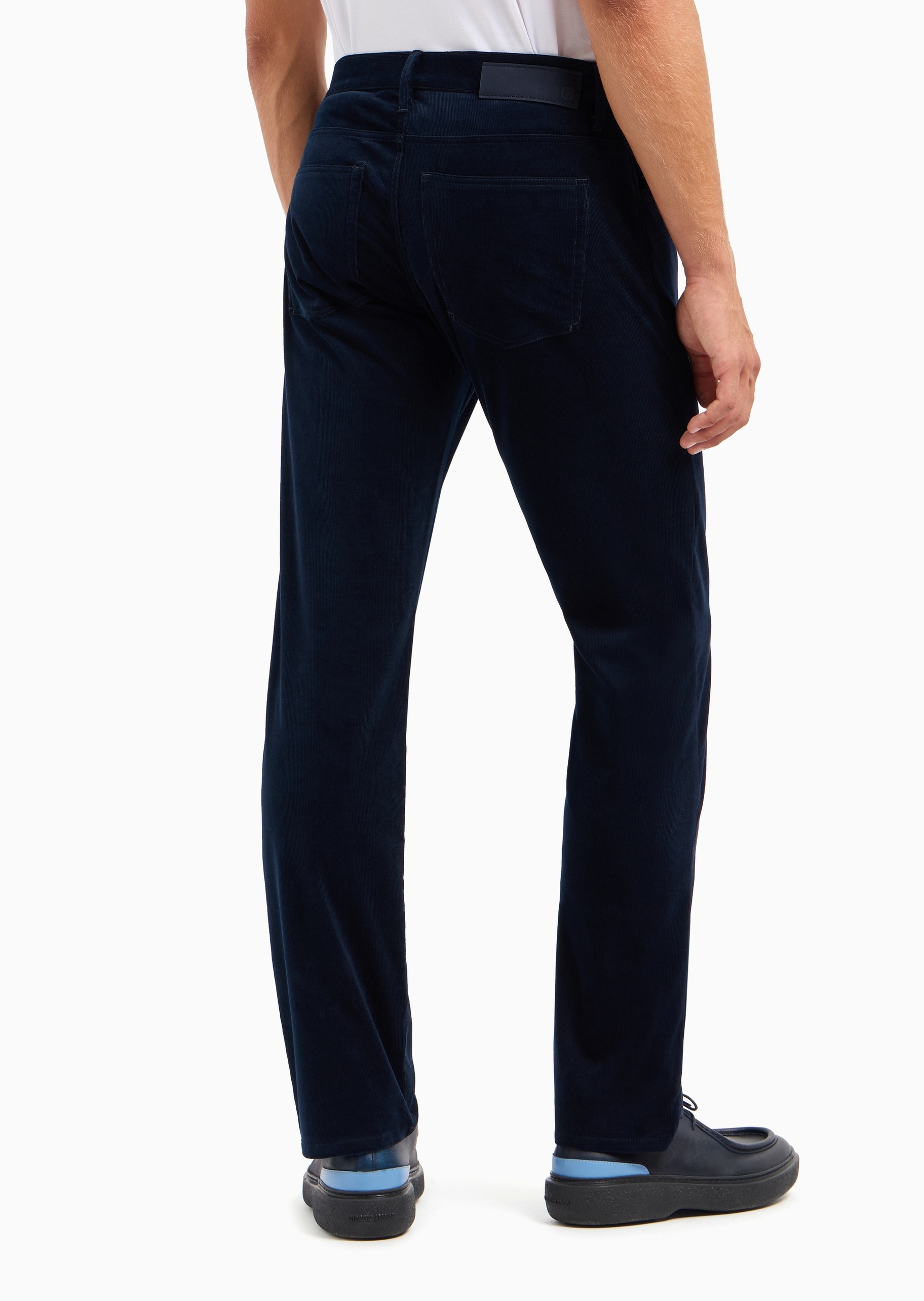 Giorgio Armani Straight Jeans In Blue