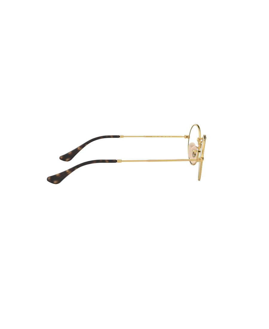 Ray Ban Ray-ban Oval Frame Glasses In Gold