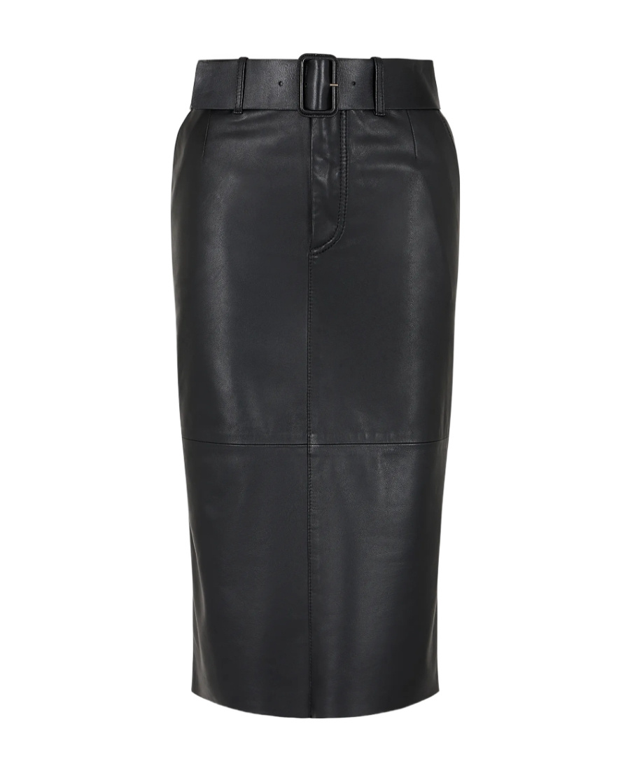 EMPORIO ARMANI BELT PENCIL SKIRT