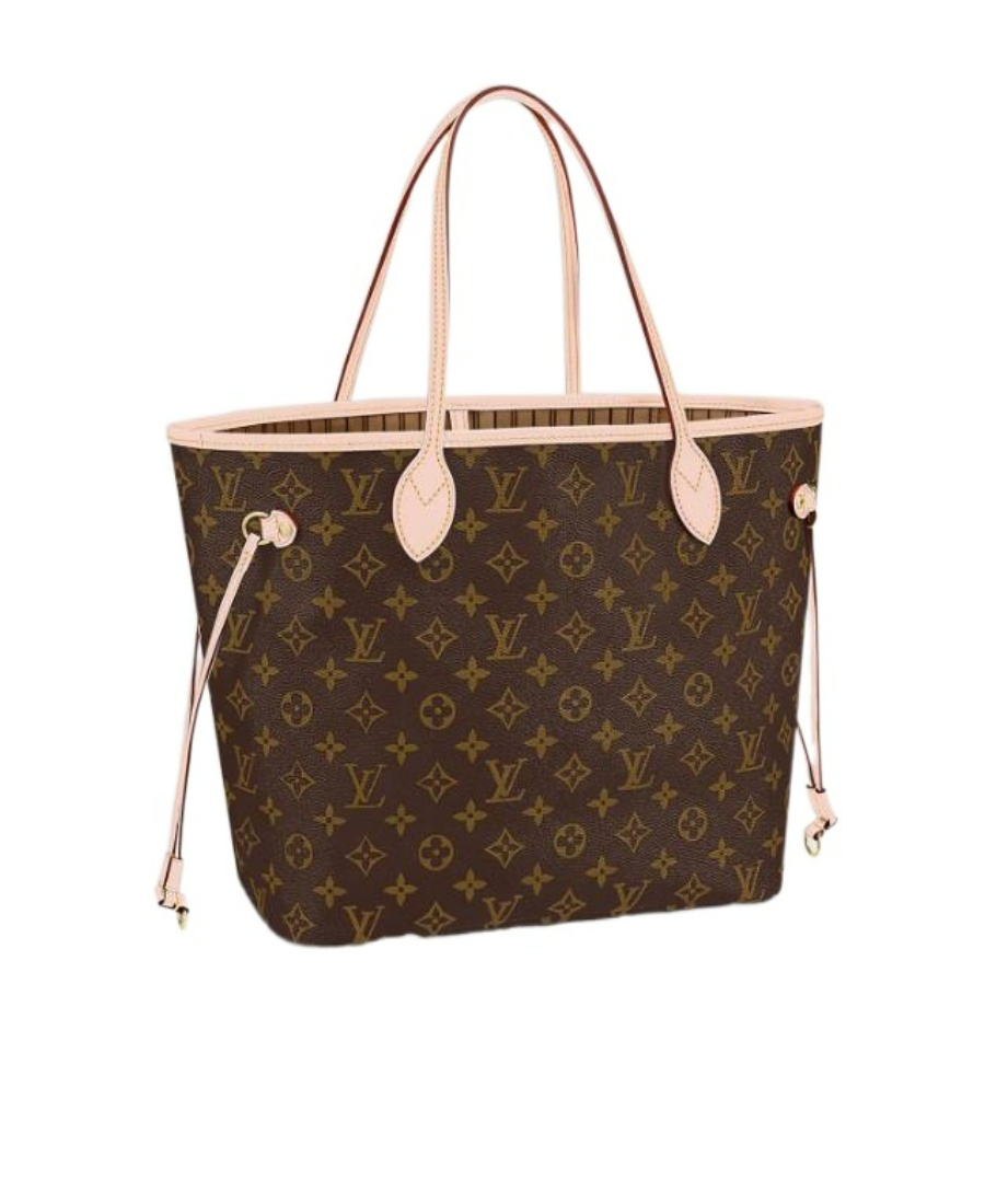 Pre-owned Louis Vuitton 2019  Monogram Neverfull Mm Tote In Brown