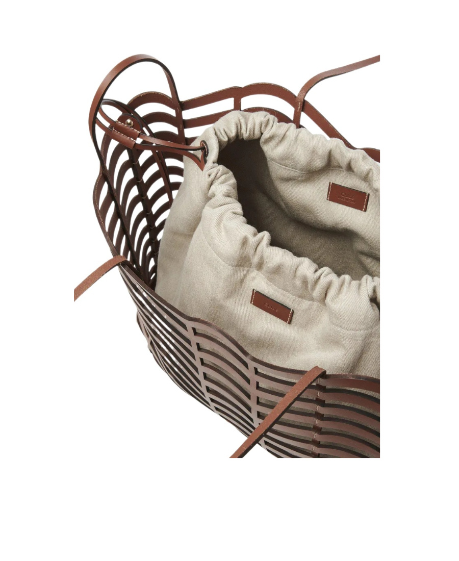 Chloé Convertible Kayan Tote Bag In Red