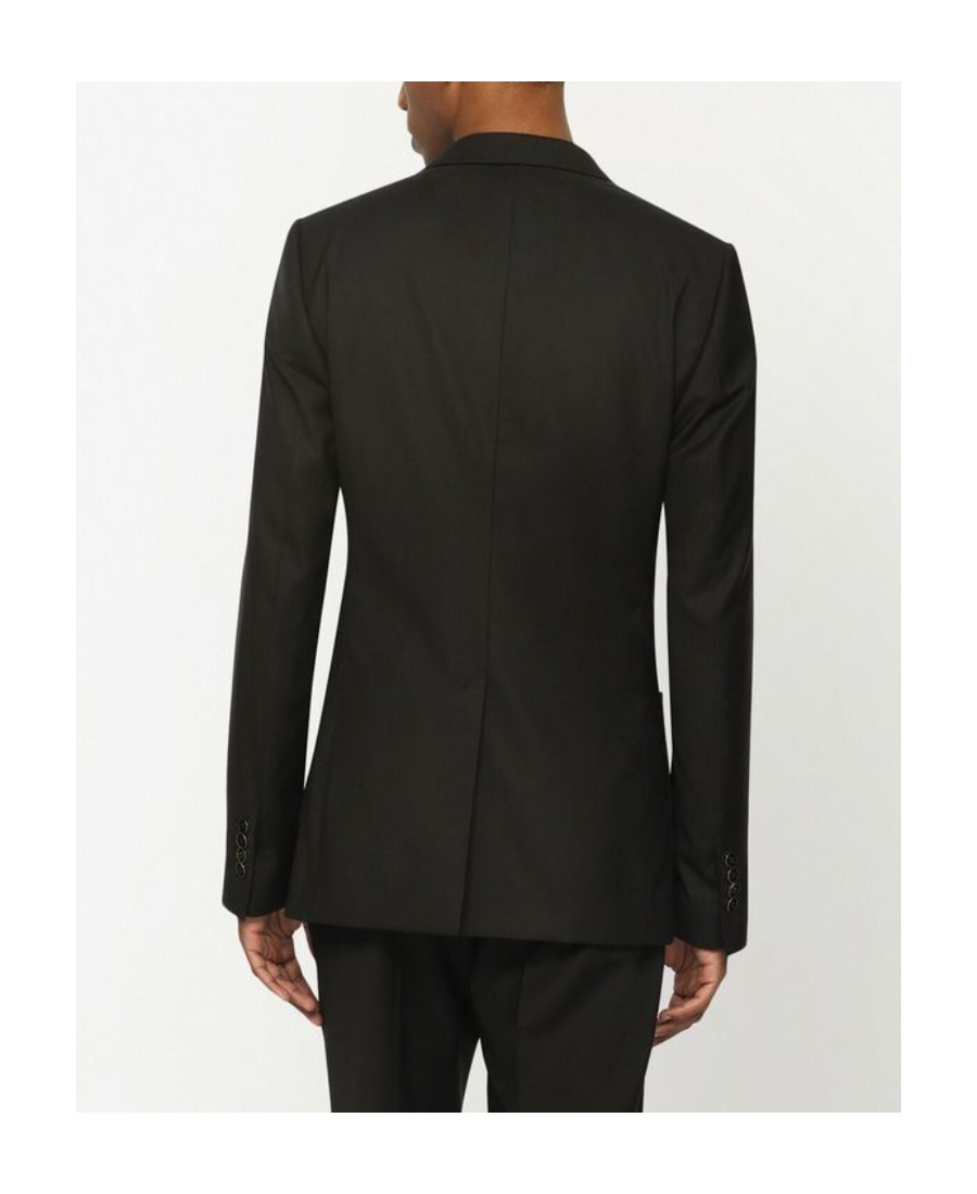 Dolce & Gabbana Single-breasted Blazer Jacket In Black