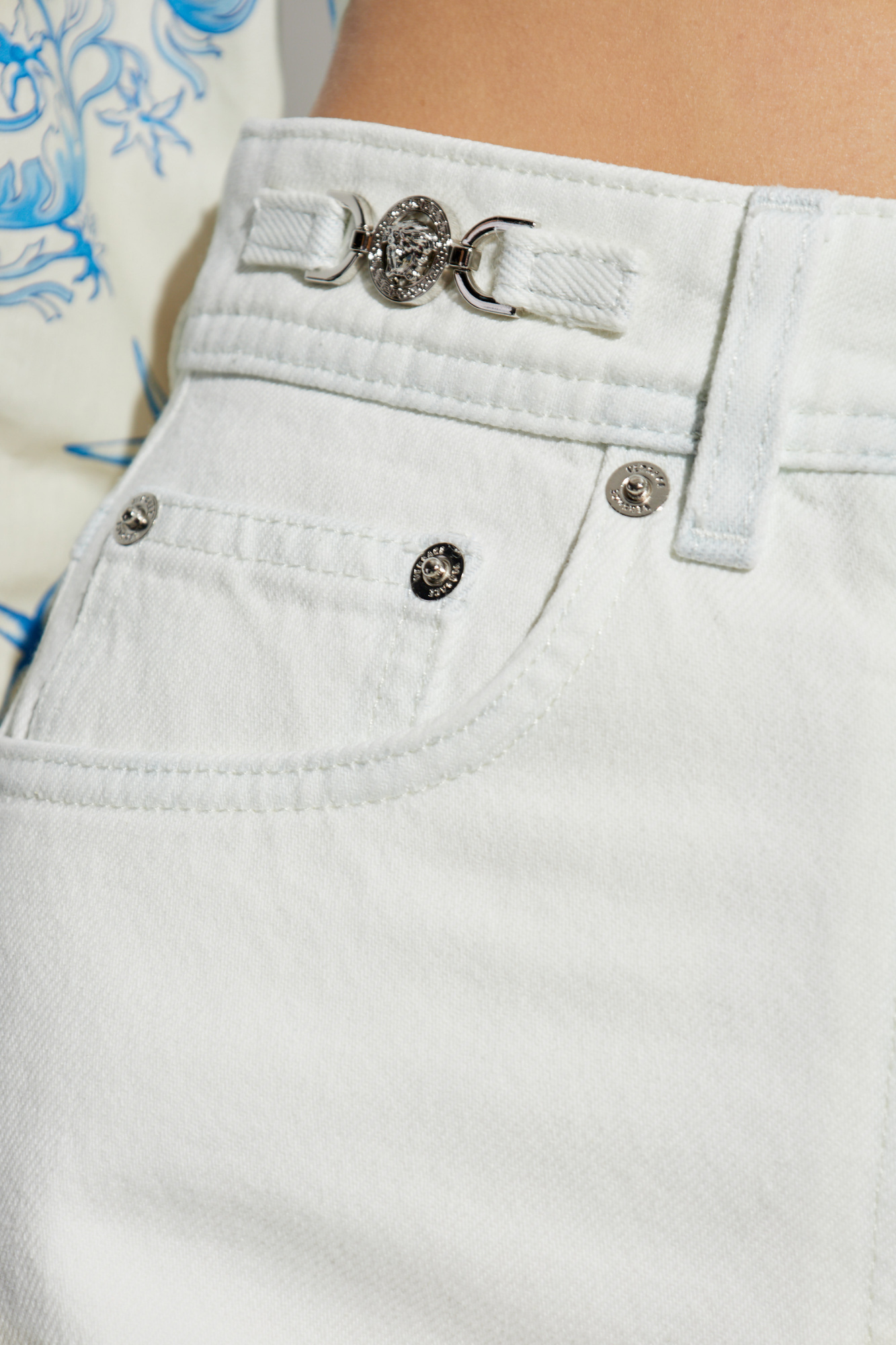 Versace Medusa-plaque Jeans