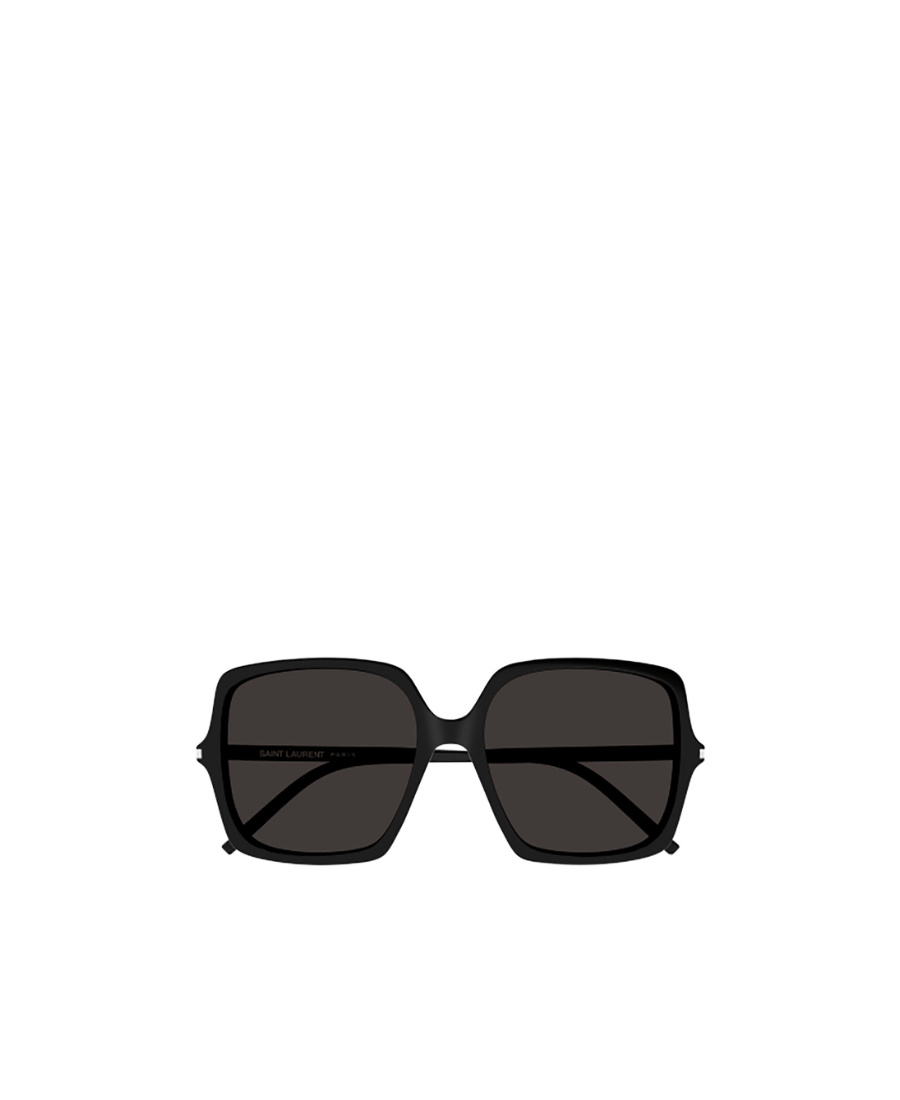 Saint Laurent Sl 591 Square-frame Sunglasses In Black