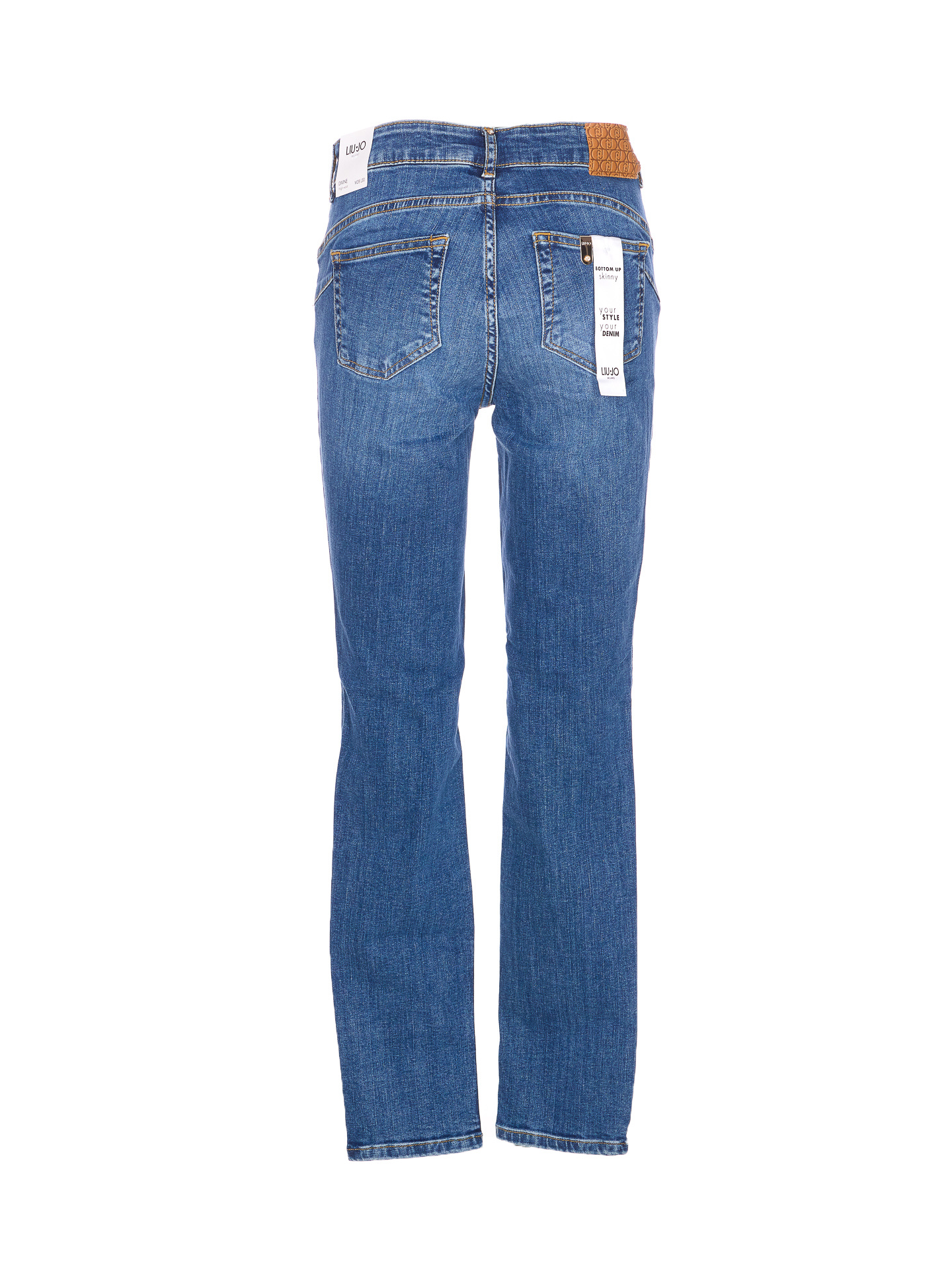 Liu •jo Liu Jo High-rise Skinny Jeans In Brown