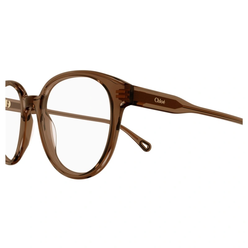 Chloé Round-frame Glasses In Brown