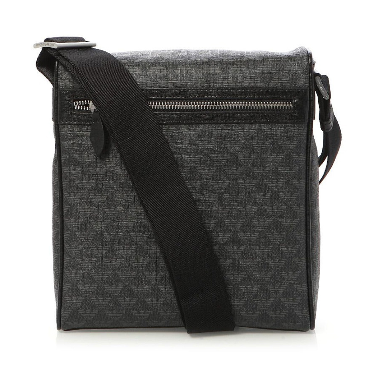 Emporio Armani Logo Shoulder Bag In Black