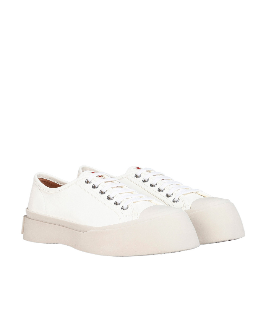 Marni Pablo Lace-up Sneakers In White