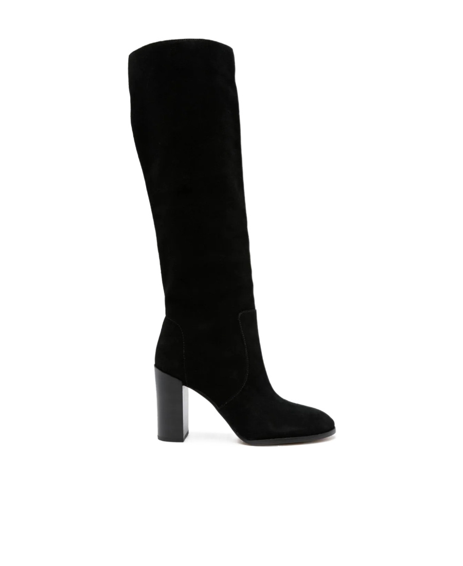 Michael Michael Kors Luella 95mm Suede Boots In Black