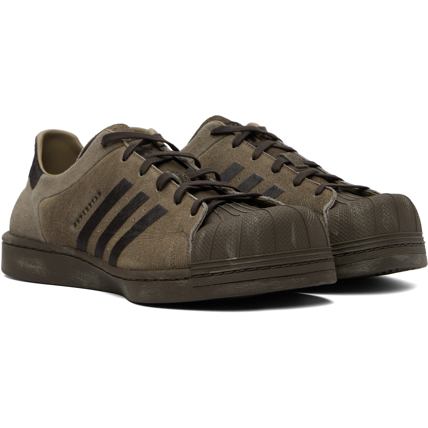 Avavav Brown  Co-branded Sst Sneakers In Multi