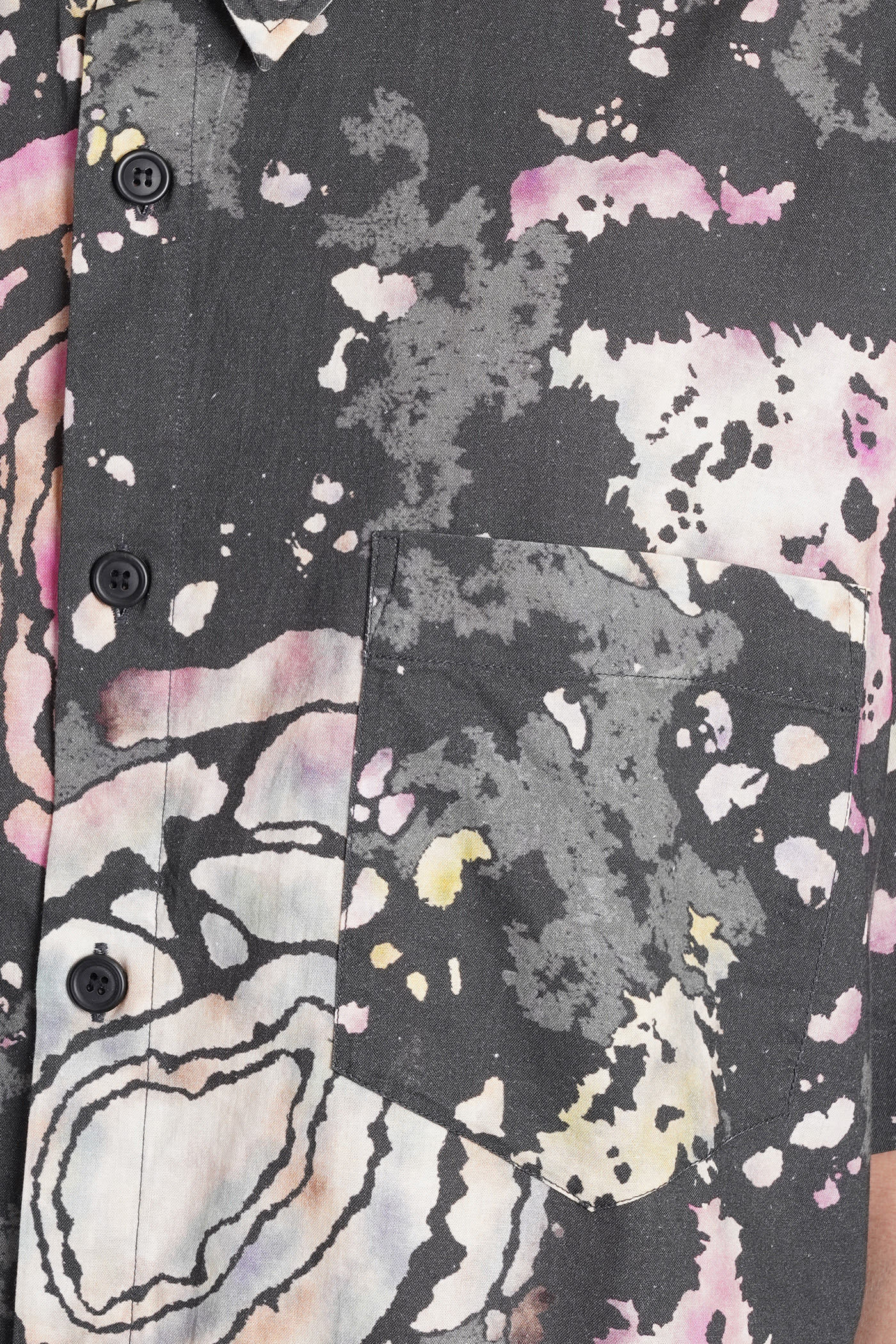 Isabel Marant Iggy Printed Shirt In Black