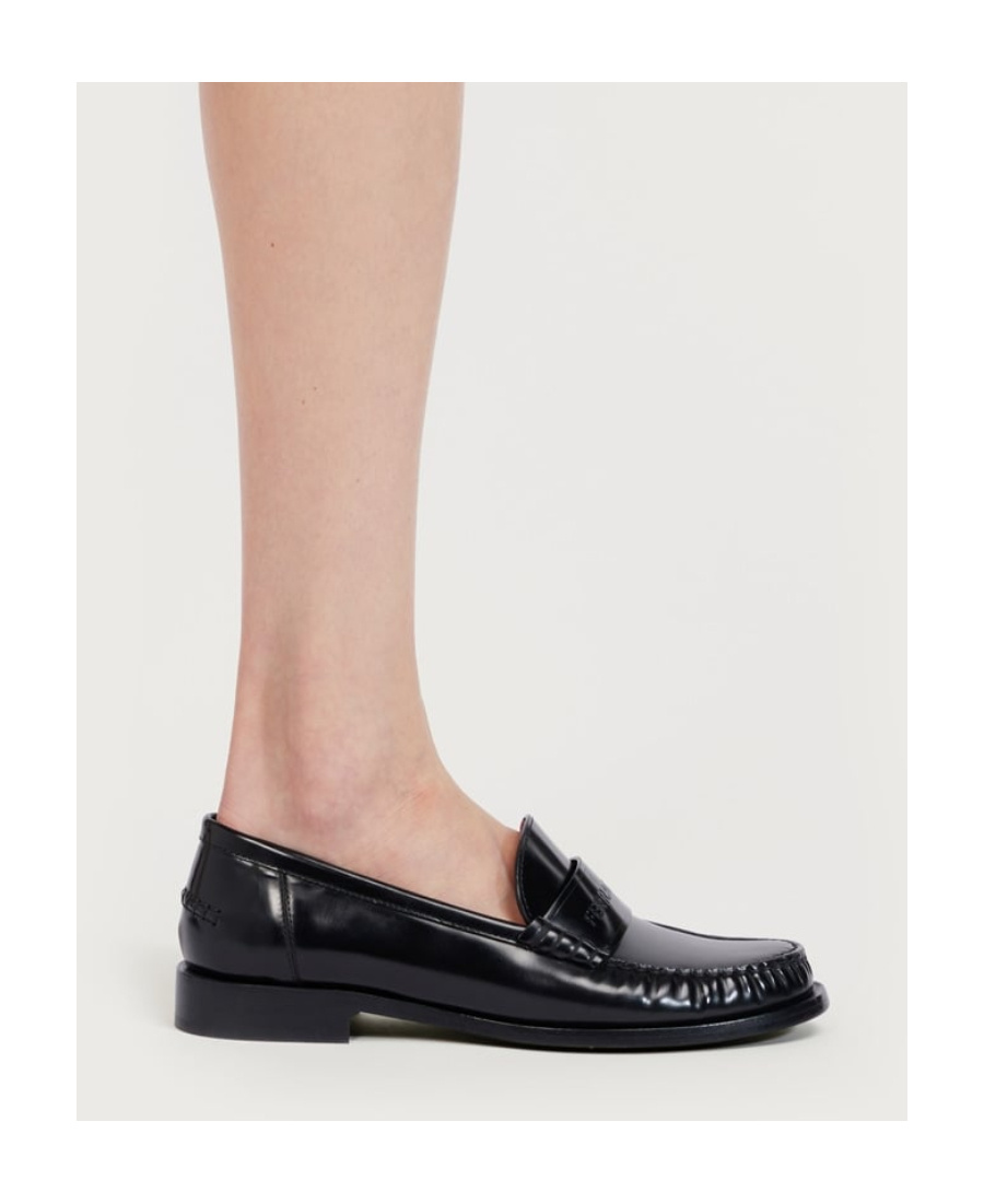 Ferragamo Detail Men Tailor Mocassin In Black